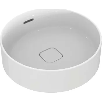 Umyvadlo Ideal Standard Strada II - Umyvadlo na desku, průměr 38 cm, s přepadem, s Ideal Plus, bílá T2929MA