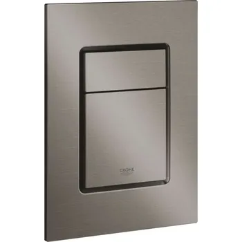 Splachovací tlačítko Grohe Skate Cosmopolitan S - Ovládací tlačítko, kartáčovaný Hard Graphite 37535AL0