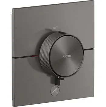 Vodovodní baterie Axor ShowerSelect ID - Termostatická sprchová baterie pod omítku, HighFlow, kartáčovaný černý chrom 36777340