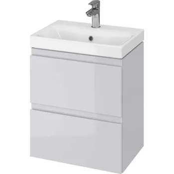 Nábytek Cersanit Moduo - Umyvadlová skříňka, 57x50x35cm, 2 zásuvky, šedá S929-005