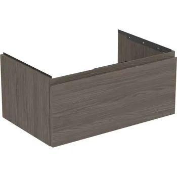 Nábytek Ideal Standard Finesse - Umyvadlová skříňka, 80x51x37 cm, 1 zásuvka, Dark Elm E3392UR