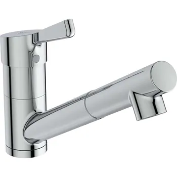 Ideal Standard Ceralife - Dřezová baterie s výsuvnou koncovkou, BlueStart, chrom BE249AA