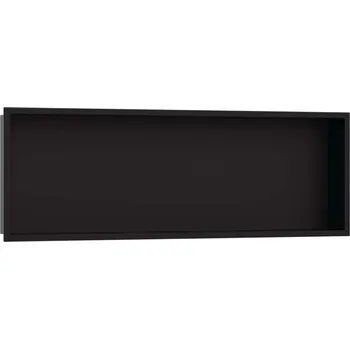 Hansgrohe XtraStoris Original - Výklenek do stěny s rámem, 30x90x10 cm, matná černá 56067670
