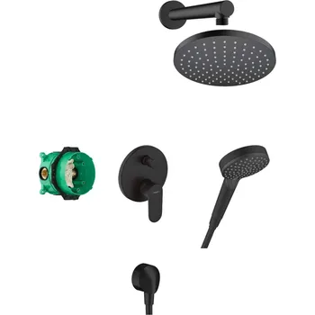 Sprchový set Hansgrohe Vernis Blend - Sprchový set 200 s baterií pod omítku, černá 27911670