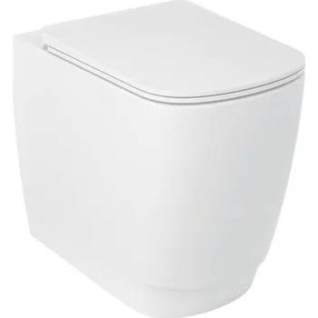 Klozet Kludi Resa S - Stojící WC, vario odpad, Rimless, Spiralflush, matná bílá 27WCB0353