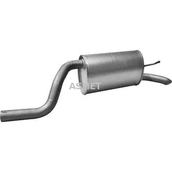 Tlumič výfuku Zadní tlumič výfuku ASMET 16.081