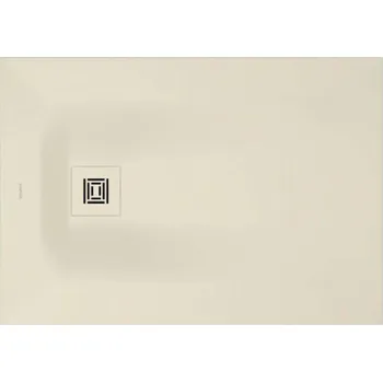 Sprchová vanička Duravit Sustano - Sprchová vanička, 100x70 cm, DuraSolid, matná krémová 720272620000000