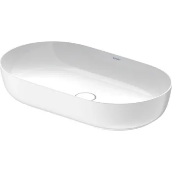 Umyvadlo Duravit Luv - Umyvadlo na desku, 70x40 cm, bez přepadu, bílá/matná bílá 0379702600