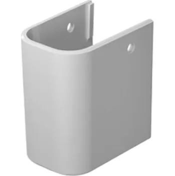 Duravit Happy D.2 - Polosloup, bílá 0858320000