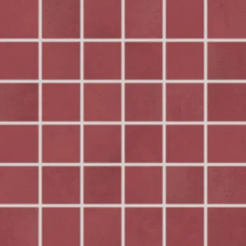 Obklad RAKO Blend - Mozaika tmavě červená 30x30, WDM06810