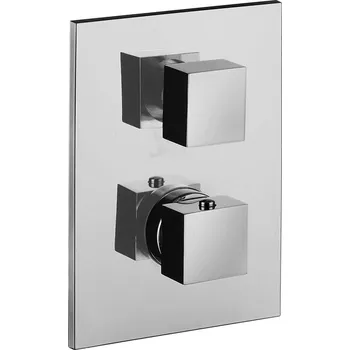 Vodovodní baterie Paffoni Level - Termostatická sprchová baterie pod omítku, chrom LEQ513CR