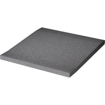 RAKO Taurus Granit - Bezbariérová tvarovka průběžná antracitově šedá 10x10, TTP11065