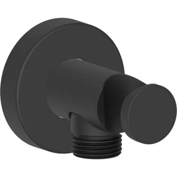 Sprchový držák Duravit Příslušenství - Sprchové kolínko s držákem, matná černá UV0630009046
