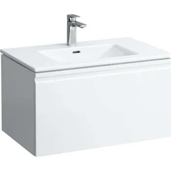 Koupelnový nábytek Laufen Pro S - Skříňka s umyvadlem, 80x50 cm, 1 zásuvka, matná bílá H8609634631041