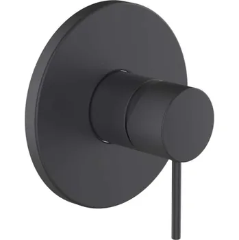 Vodovodní baterie Laufen Twinplus Slim - Sprchová baterie pod omítku, matná černá HF505478428000