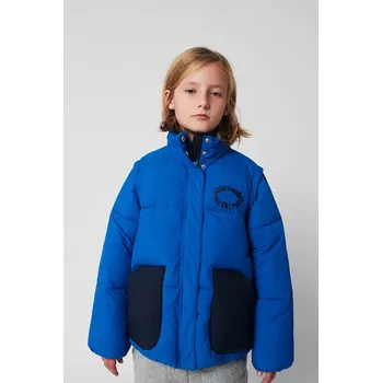 Dětská bunda Bobo Choses Tic Tac Toe 225AC124 modrá 55X, vel. 89/98