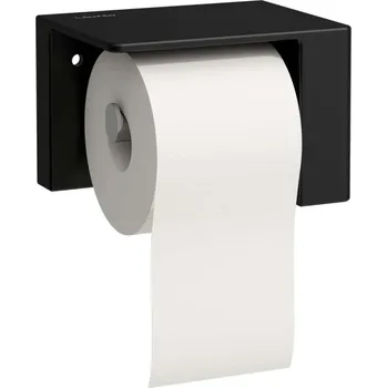Laufen VAL - Držák toaletního papíru s krytem, matná černá H8722817160001