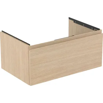 Nábytek Ideal Standard Finesse - Umyvadlová skříňka, 80x51x37 cm, 1 zásuvka, bílý dub E3392US