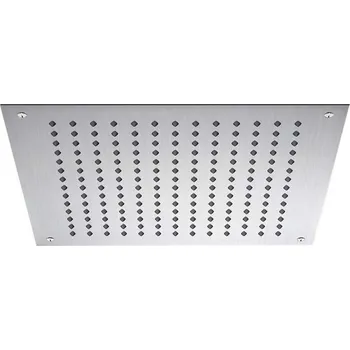 Sprchová hlavice Steinberg 390 - Hlavová sprcha, 45x45 cm, kartáčovaný nerez 390 6413