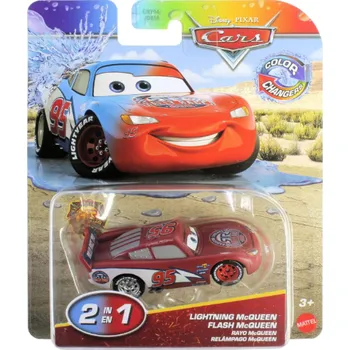auto na autodráhu Disney Cars Color Changer Flash Mcqueen