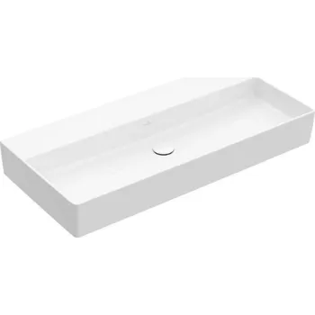 Villeroy & Boch Memento 2.0 - Umyvadlo 100x47 cm, bez přepadu, bez otvoru pro baterii, CeramicPlus, alpská bílá 4A22A3R1