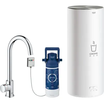 Grohe Red - Dřezový ventil Mono s ohřevem vody a filtrací, zásobník M, chrom 30085001