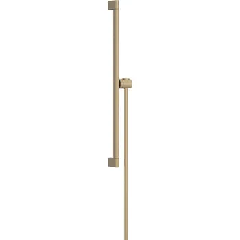 Hansgrohe Unica - Sprchová tyč 95 cm, se sprchovou hadicí, kartáčovaný bronz 24405140