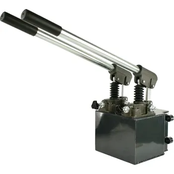 Čerpadlo BADESTNOST Dvě ruční hydraulické čerpadla 25 cm3 a 25 cm3 nádrž 6 L