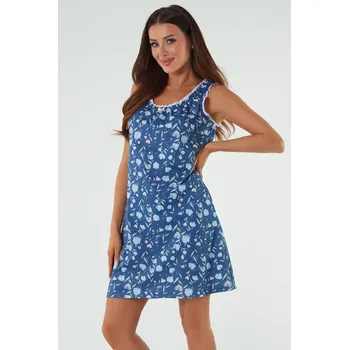 Dámské noční prádlo Italian Fashion Tulip ws.r. Barva: Modrá, Velikost: M