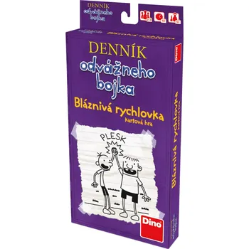 Cestovní hra Dino Deník odvážneho bojka: Bláznivá rychlovka [SK]