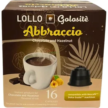 Lollo Caffé Čokoláda Oříšková do Dolce Gusto 16ks kapslí