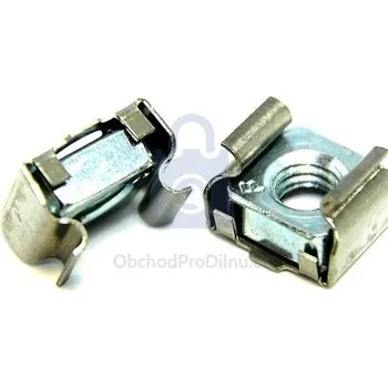 Matice Matice v kleci 9,5 x 9,5 mm, nerez A2 / ocel M5 (2,8-3,5), balení 200 ks