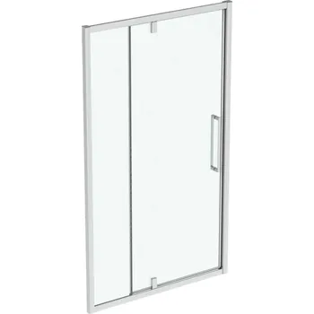 Sprchové dveře Ideal Standard i.Life - Pivotové sprchové dveře 120 cm, silver bright/čiré sklo T4939EO
