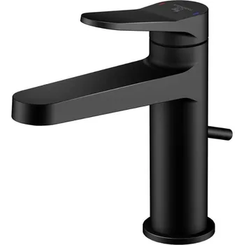 Vodovodní baterie Steinberg 340 - Umyvadlová baterie, s výpustí, matná černá 340 1000 S
