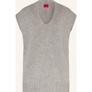 Dámský svetr Hugo Dámský Svetr Bez Rukávů Sliege, šedá, 42