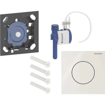 Splachovací tlačítko Geberit - Pneumatické ovládání splachování pisoáru typ 40, sklo/pískově šedá 116.014.JL.1