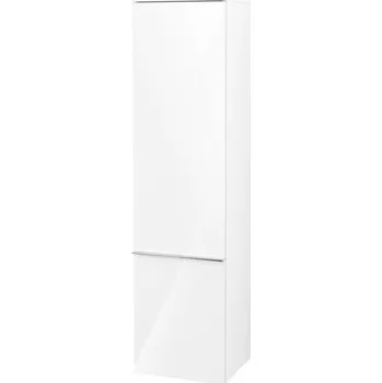 Villeroy & Boch Venticello - Skříňka vysoká, 40x155x37 cm, panty vpravo, Glossy White A95111DH