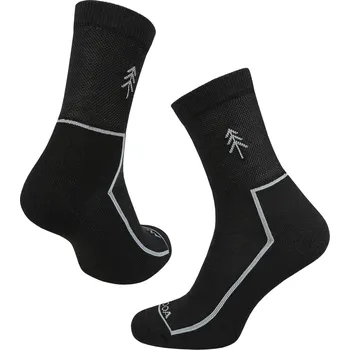 Pánské ponožky Ponožky MOOA Merino Forest Velikost ponožek: 39-42 / Barva: černá