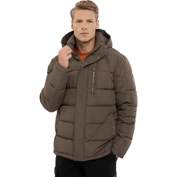 Dívčí bunda Pánská bunda VOLCANO-J-MASK-500-BROWN Hnědá M