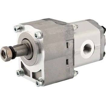 Čerpadlo Hydrolider Hydraulické čerpadlo pravé zubové, skupina 1, pravý chod, objem: 1,10 cm3/ot., výkon (1500 ot./min.): 1,65 l/min + nástavec podpěry ložiska, ložisko čerpadla GR1 1:8 Z14 s kuželovou hřídelí v sadě se spojkou