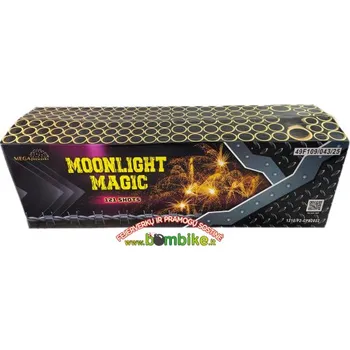 Zábavní pyrotechnika PyroMoravia Ohňostroj MOONLIGHT MAGIC - 121-ranná sada ohňostroje pro vlastní odpálení CPB2022