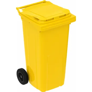 Popelnice Plastik Gogić 120 l žlutá