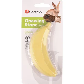 Pro hlodavce Flamingo Tutti Frutti Minerální kámen pro hlodavce Banán 50g