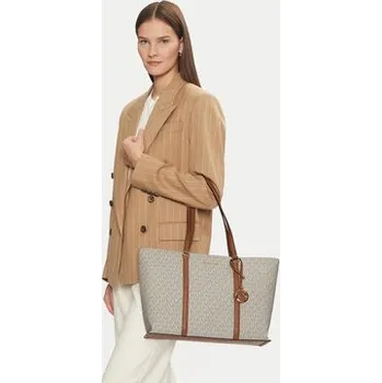 Kabelka Kabelka MICHAEL Michael Kors Temple Tote 30R4G1LT3B Béžová OS