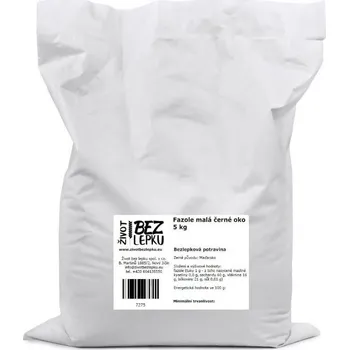 Luštěnina Život bez lepku Fazole malá černé oko 5 kg
