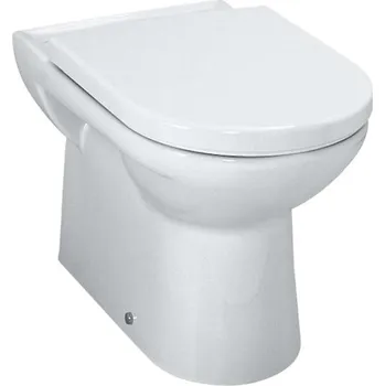 Klozet Laufen Pro - Stojící WC, zadní/spodní odpad, matná bílá H8229517570001