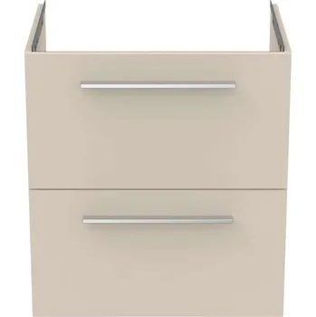 Nábytek Ideal Standard i.Life A - Umyvadlová skříňka, 58x44x63 cm, 2 zásuvky, matná písková T6850NF