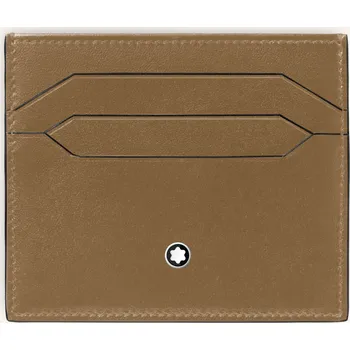 Módní doplněk Montblanc Pánské Pouzdro Na Karty Meisterstück, modrá, one size