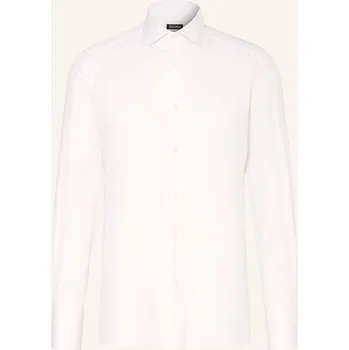 Pánská košile Zegna Pánská Košile Regular Fit, bílá, 39