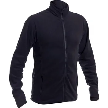 Pánská mikina WARMPEACE Mikina NEMESIS 100 Micro Polartec® ČERNÁ L ČERNÁ - BLACK